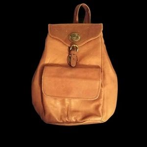 land leather backpack